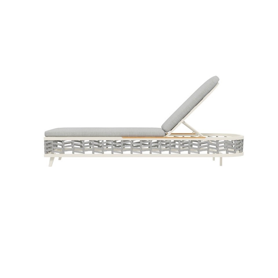 Beach Aluminum Pool Chaise Sun Lounger factory