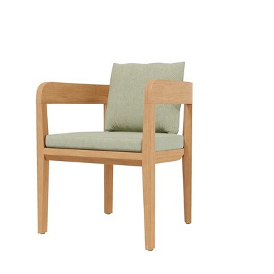 Градински трапезни столове от тиково дърво